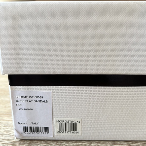 Givenchy Slide Sandal Red Size 39 - Picture 8 of 8